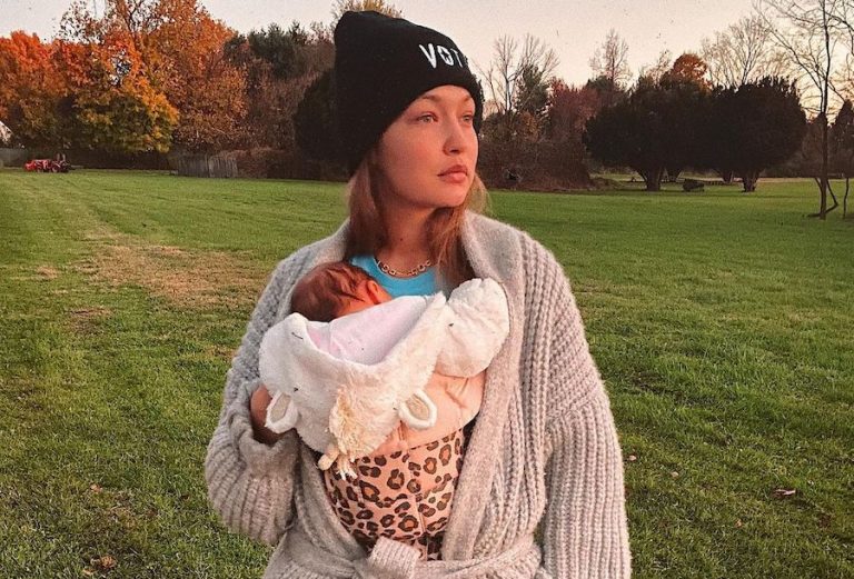 Gigi Hadid shares new photos of her baby girl