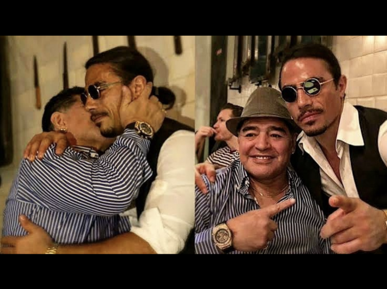 Permanent spot reserved for Maradona at Salt Bae’s Dubai steakhouse