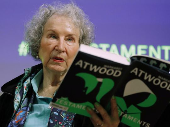 Margaret Atwood honoured with Dayton Literary Peace Prize