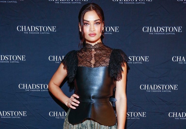 Model Shanina Shaik jets to Ghana 