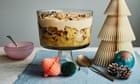 Thomasina Miers’ recipe for pear, panettone and chocolate trifle