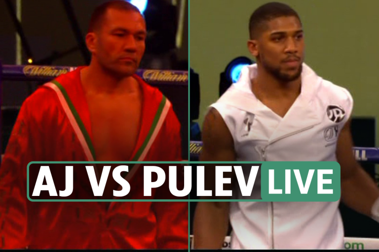 Anthony Joshua vs Kubrat Pulev LIVE: IN RING AJ defends world title – start time, stream and TV…