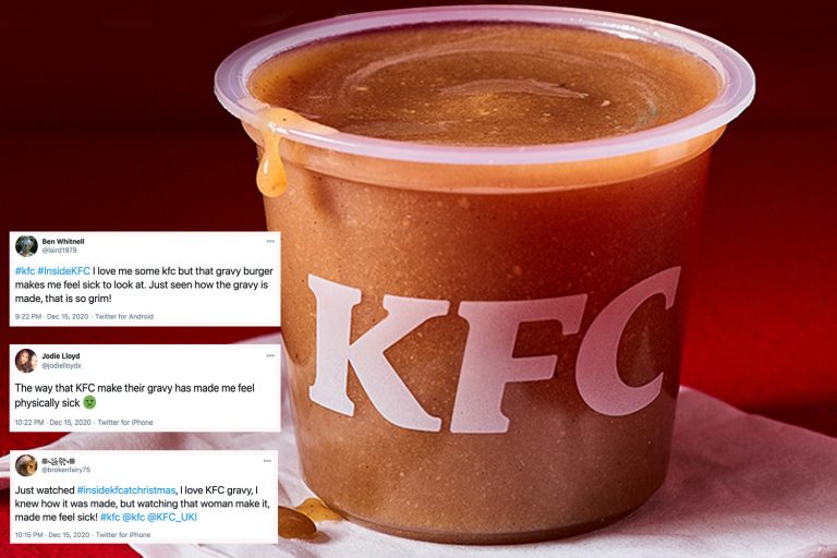 KFC fans feel ‘physically sick’ after finding out what goes into £1.29 gravy