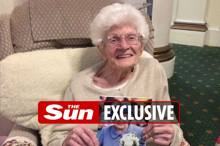 Great great gran celebrates 107th birthday and puts long life down to fags and booze