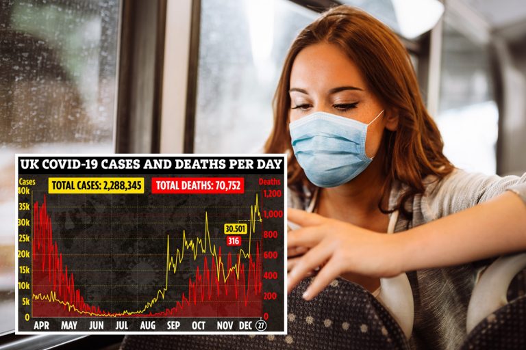 Only 377 people under 60 without underlying health conditions have died of coronavirus in England’s…