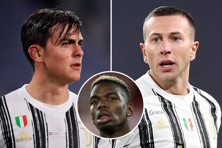 Man Utd ‘being offered Paulo Dybala and Federico Bernardeschi in transfer swap deal for Paul Pogba…