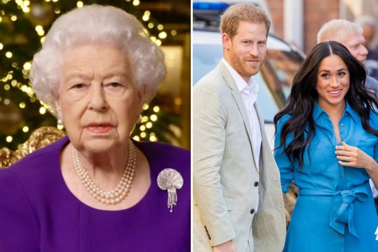 Prince Harry and Meghan Markle left out of Queen’s Christmas speech for second year in a row