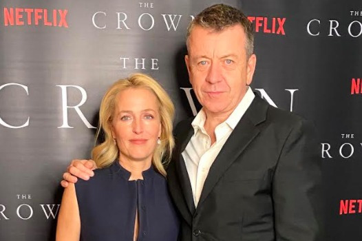 The Crown’s Gillian Anderson splits from series creator Peter Morgan after four years