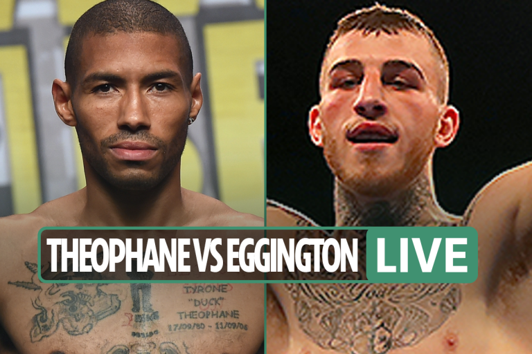 Theophane vs Eggington LIVE: Stream FREE, TV channel and undercard for boxing clash as Brits do…