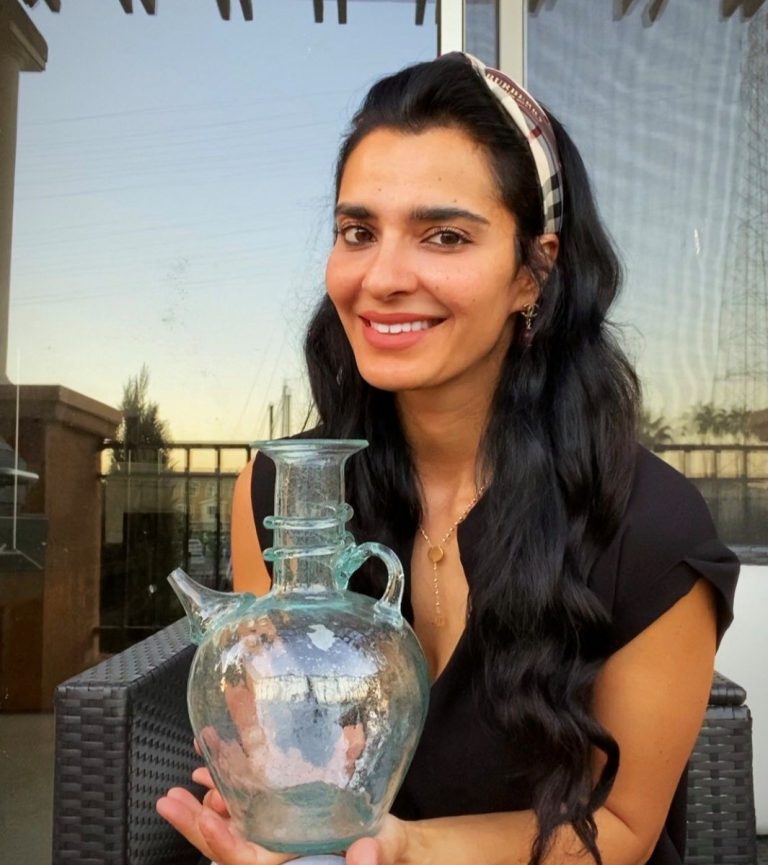 Lebanese creative fashions traditional tableware from Beirut blast’s broken glass