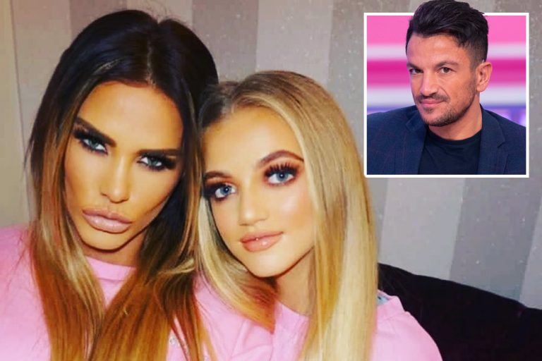 Peter Andre ‘very unhappy’ after Katie Price posted glammed-up pictures of their daughter Princess…
