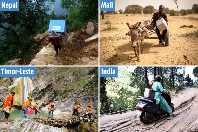 How hero health workers brave war zones, long hikes & treacherous paths to deliver vaccines around…