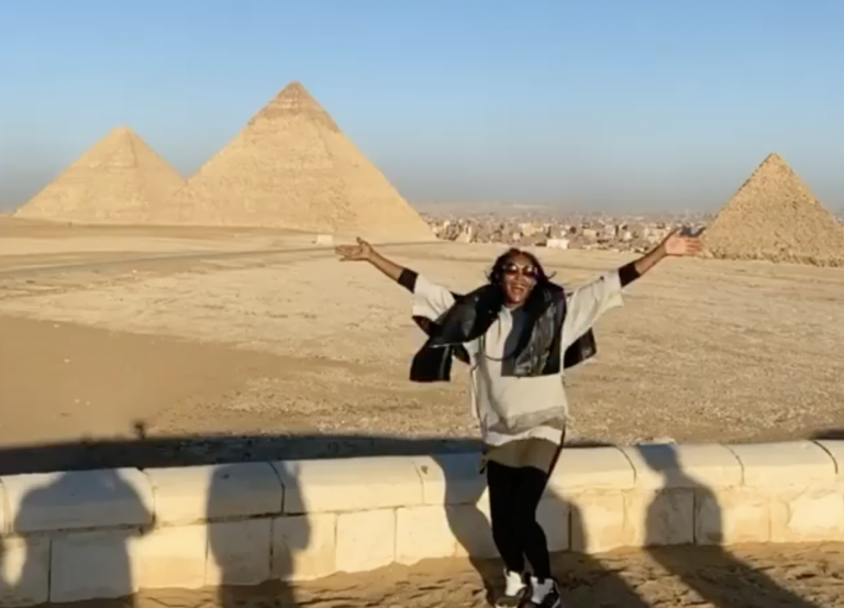 Naomi Campbell celebrates Egypt, reveals love of Cleopatra 