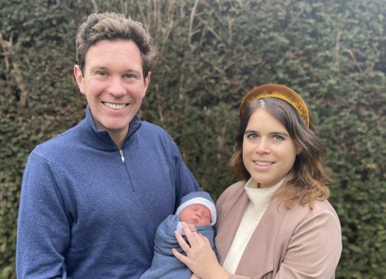 Britain’s Princess Eugenie and husband pick a name for their baby son