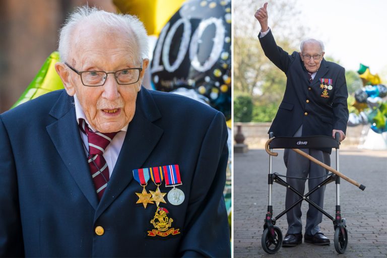 Send your get well pictures and messages for hero Captain Tom as he battles Covid in hospital