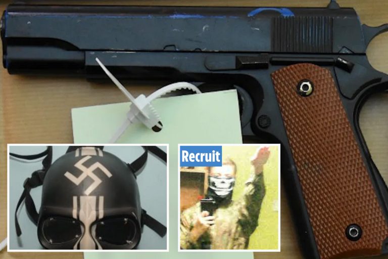 Britain’s youngest convicted terrorist, 13, who led neo-Nazi cell from gran’s cottage is given…