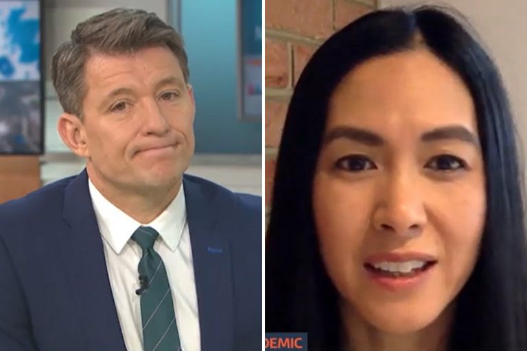 GMB viewers shocked as Ben Shephard says Asian guest’s Zoom interview was like ‘watching a badly…