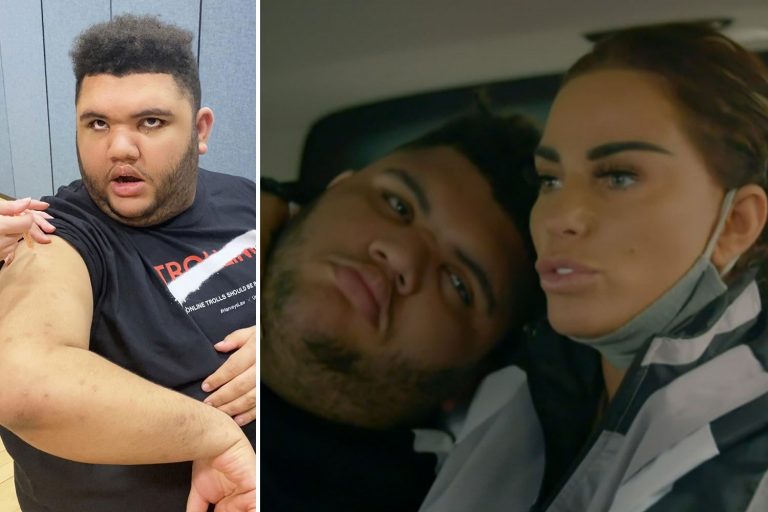 Katie Price’s son Harvey was ‘shaking uncontrollably’ before hospital dash with ‘dangerous’ reaction…