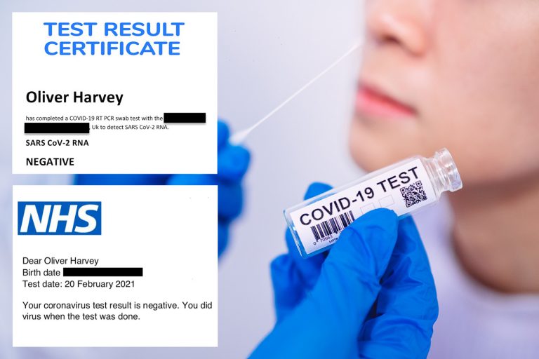 How Facebook scammers are selling fake negative Covid tests for £60