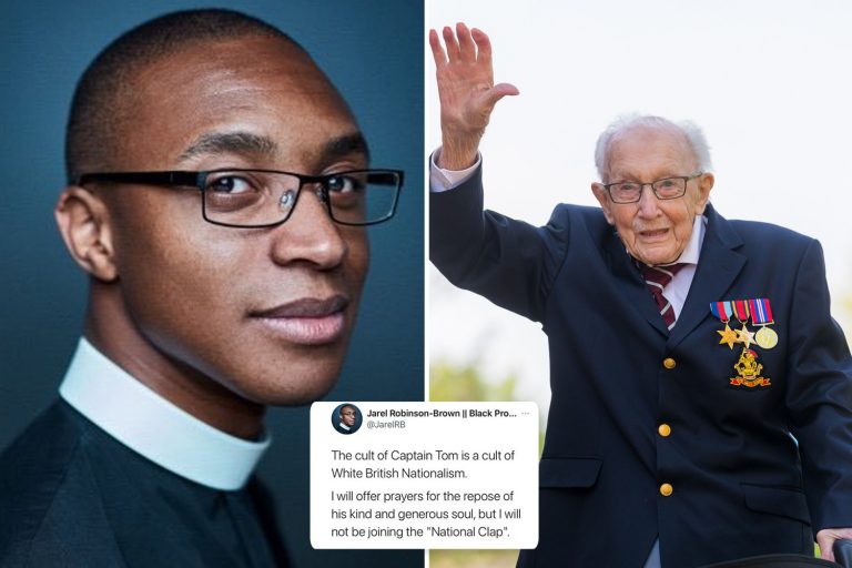 Clergyman who sparked Captain Tom clap fury called Boris Johnson an ‘oppressor’ and now faces Church…