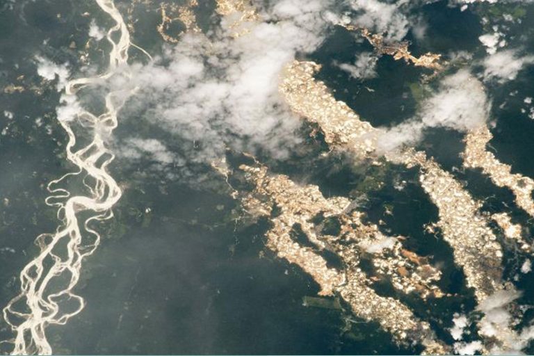 Shocking NASA images show the devastating ‘rivers of gold’ mining pits poisoning the Amazon