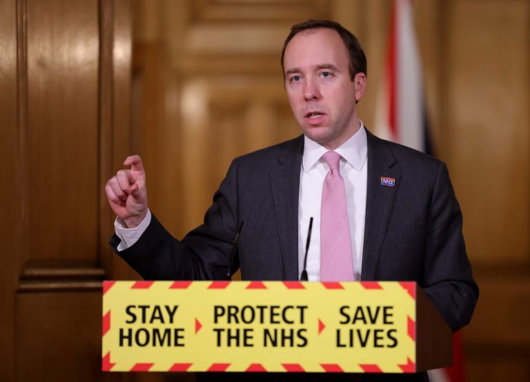 Hancock to give No10 press conference as leaked paper reveals UK pandemic is ‘stabilising’ with…