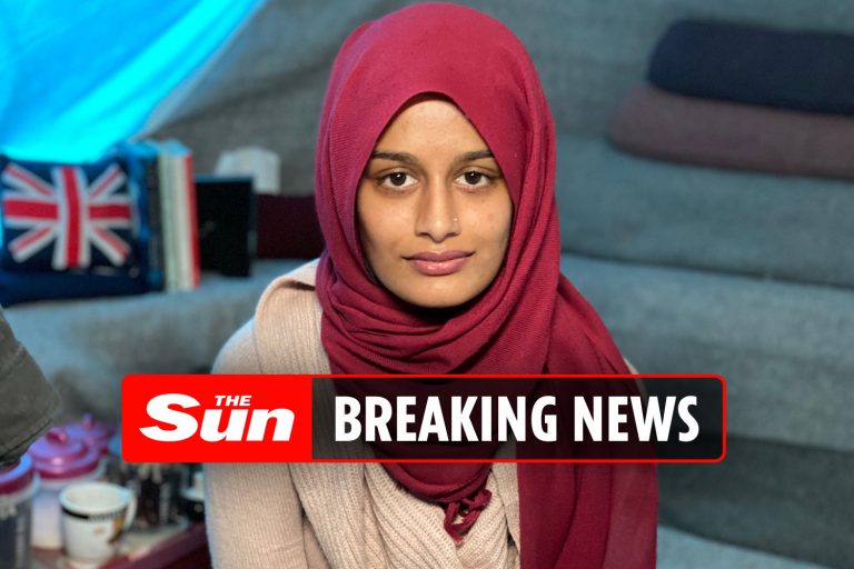Jihadi bride Shamima Begum NOT allowed to return to UK to challenge British citizenship after losing…