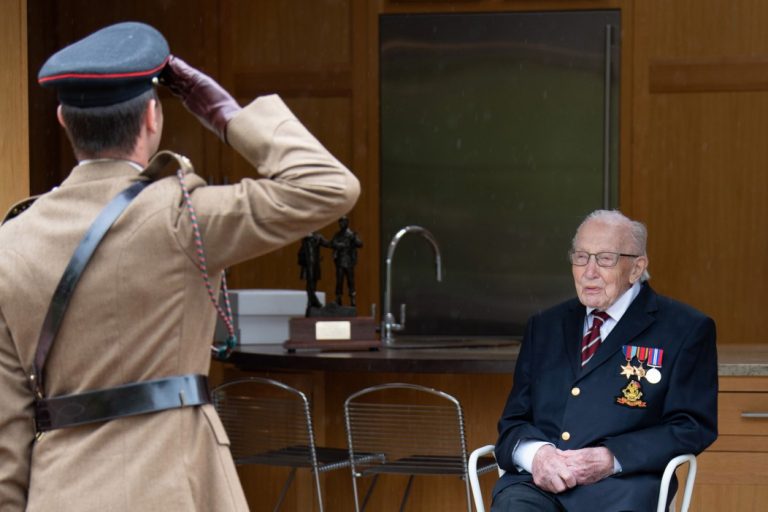 Captain Sir Tom Moore’s funeral will be ‘spectacular’ with soldier pallbearers and gun salute