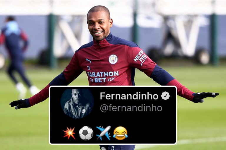 Furious Man Utd fans accuse Fernandinho of mocking Munich Air Disaster with tweet on 63rd…
