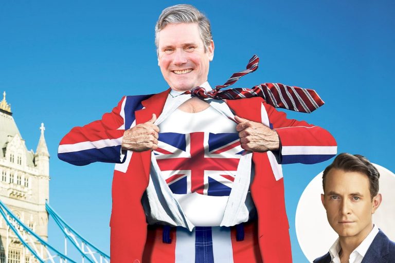 Keir Starmer may be red, white and blue but the Left is still anti-Britain