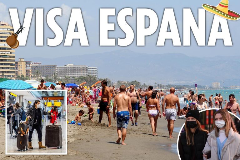 Brit tourists could be heading to Spain for summer holidays after plans for ‘vaccine passport’…