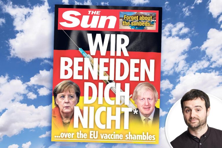 A message to our friends in Germany – we don’t envy you over the EU vaccine shambles