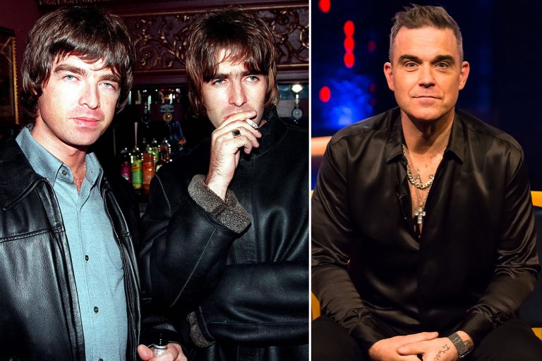 Robbie Williams reveals he quit the UK after feud with Liam and Noel Gallagher – and admits he still…