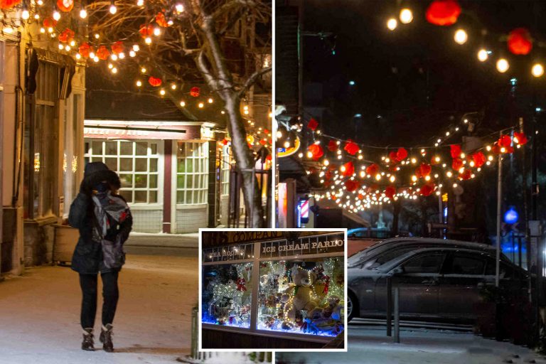 Kent town turns Christmas lights back on in bid to lift the lockdown mood