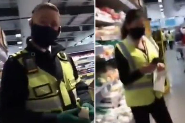Morrisons staff call cops after maskless disabled shopper refuses to wear ‘yellow sticker’ proving…