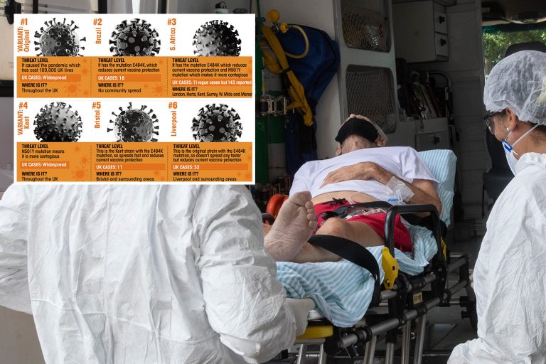 Patients could catch TWO Covid strains at once – as docs warn of ‘dangerous dual infection’