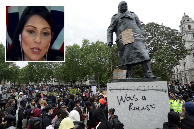 Priti Patel says she’d refuse to ‘take the knee’ and says UK’s Black Lives Matter protests last…