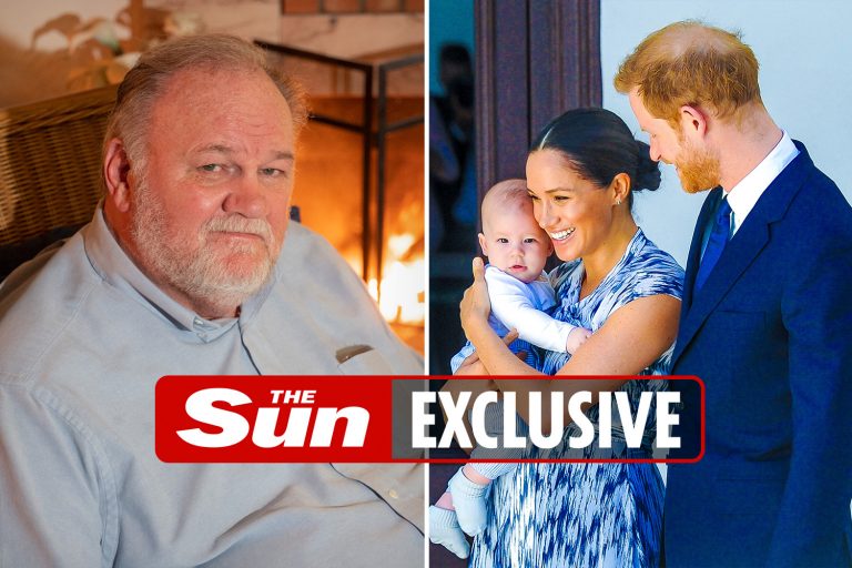 Thomas Markle says he ‘hopes to see his grandkids one day’ after falling out with pregnant Meghan…