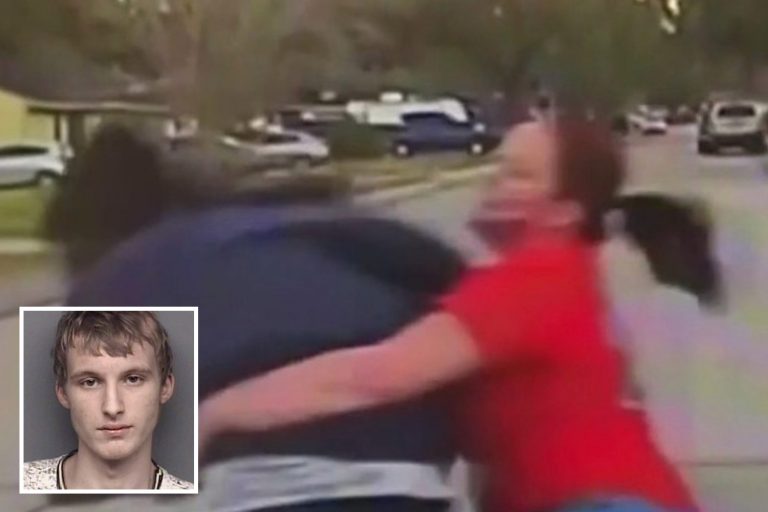 Dramatic moment mom tackles creep, 19, accused of peeping in 15-year-old daughter’s bedroom window