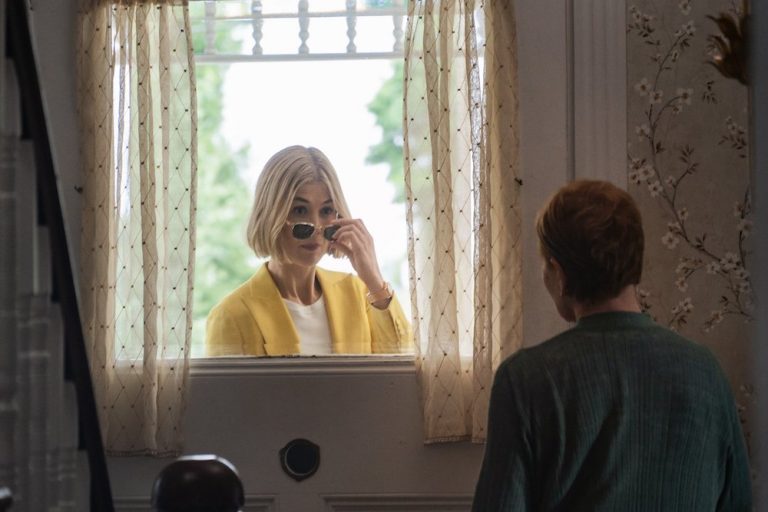 British actress Rosamund Pike is wonderfully wicked in ‘I Care A Lot’