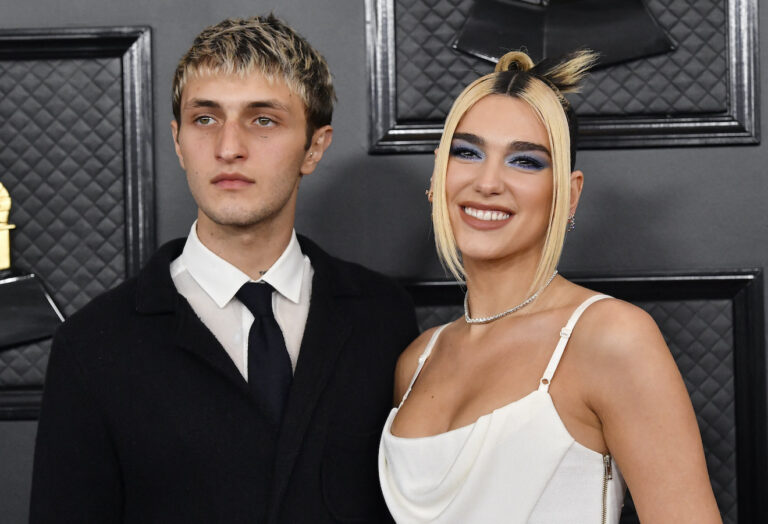 Anwar Hadid celebrates Dua Lipa’s Grammys win