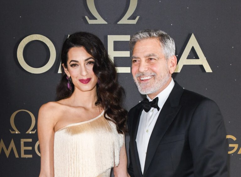 George Clooney jokes about prank-filled home life with Amal Clooney