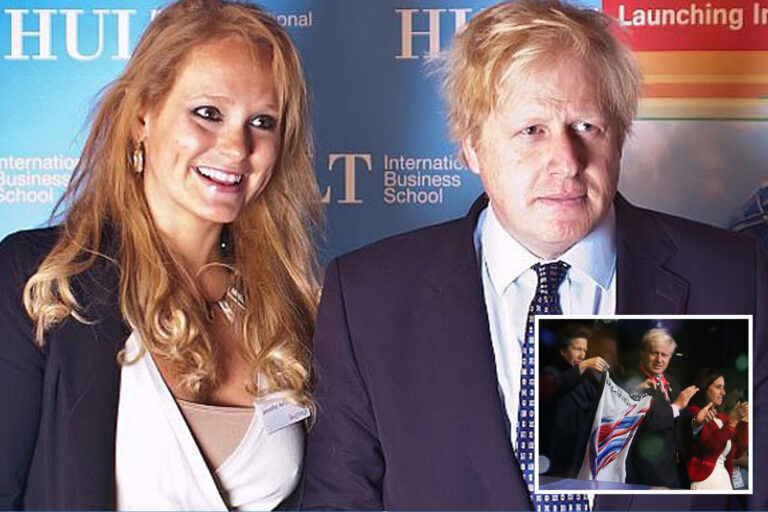 Boris Johnson lost a sock in romp with mistress hours before event with his wife and Royals