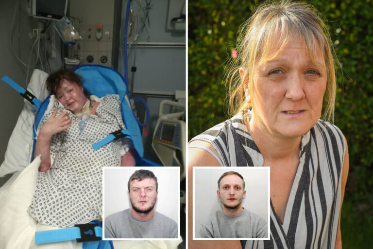 Mum slams ‘cowardly monsters’ who killed daughter, 37, and her four kids in petrol bomb attack