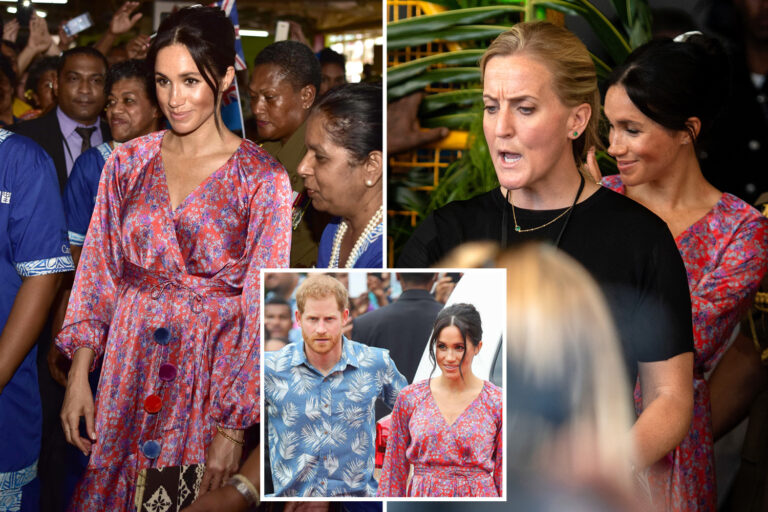 Meghan Markle ended a tour visit to a Fijian market early over ‘concerns’ about a UN organisation