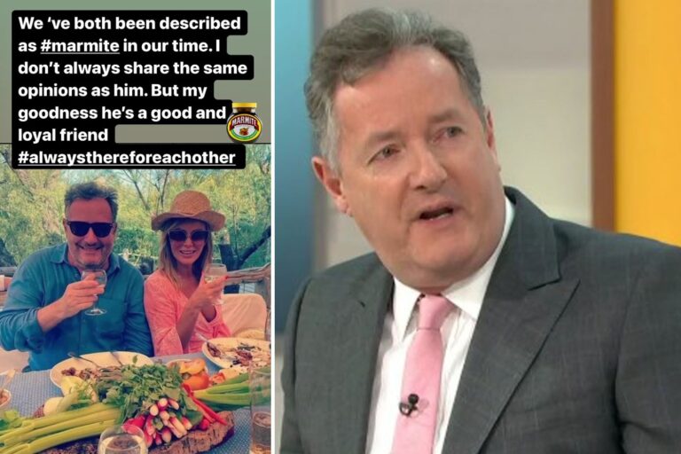 Amanda Holden backs ‘good and loyal friend’ Piers Morgan after reports he’s returning to BGT