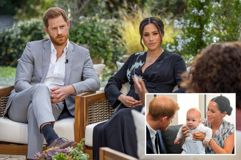 Archie was never in line to be a prince despite Meghan Markle’s claim he was barred amid concerns…