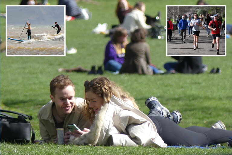 UK to be hotter than Ibiza with Brits set to enjoy parks and beaches in 24C sunshine as lockdown…