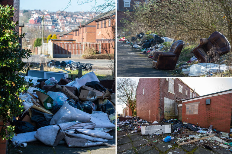 Fly-tipping hell on ‘disgusting’ estate leaves homes ‘ravaged by rats’ and kids too scared to leave…