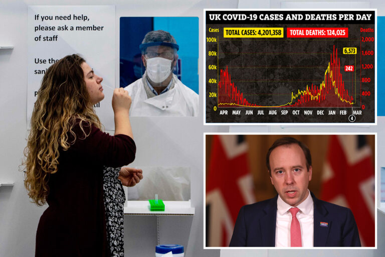 All Brits who have to go into work now able to get access to rapid-result Covid tests